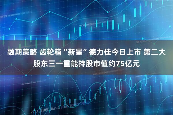 融期策略 齿轮箱“新星”德力佳今日上市 第二大股东三一重能持股市值约75亿元